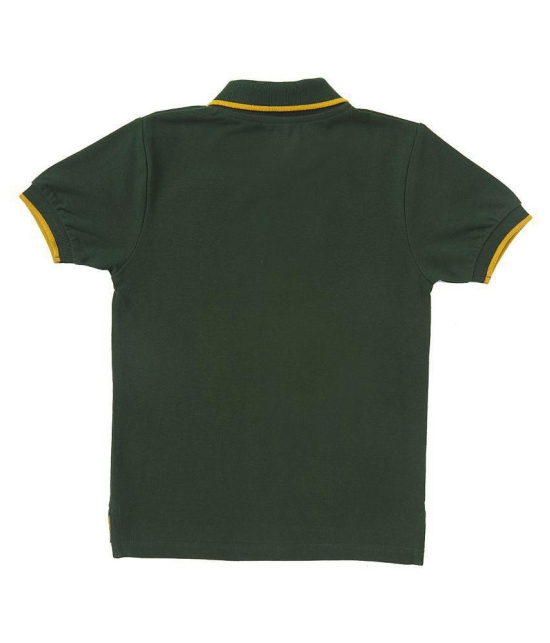 Cub Mcpaws - Green Cotton Blend Boys Polo T-Shirt ( Pack of 1 ) - None