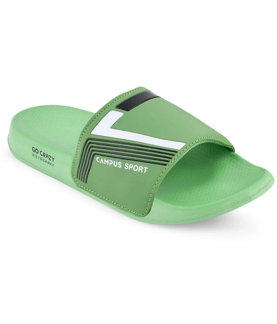 Campus - Black Mens Slide Flip Flop - None