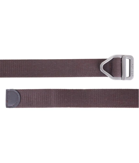 Zacharias - Brown Canvas Mens Casual Belt ( Pack of 1 ) - None