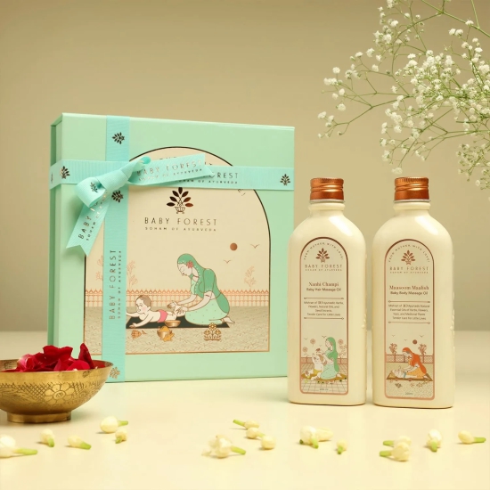 Maasoom Petika-Combo Box 2 - Baby Massage Care