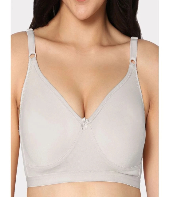 IN CARE LINGERIE - White Cotton Non Padded Womens T-Shirt Bra ( Pack of 1 ) - None