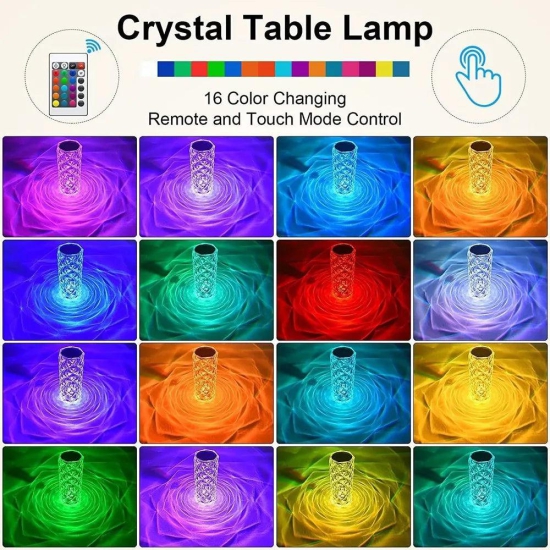 Crystal LED Lamp