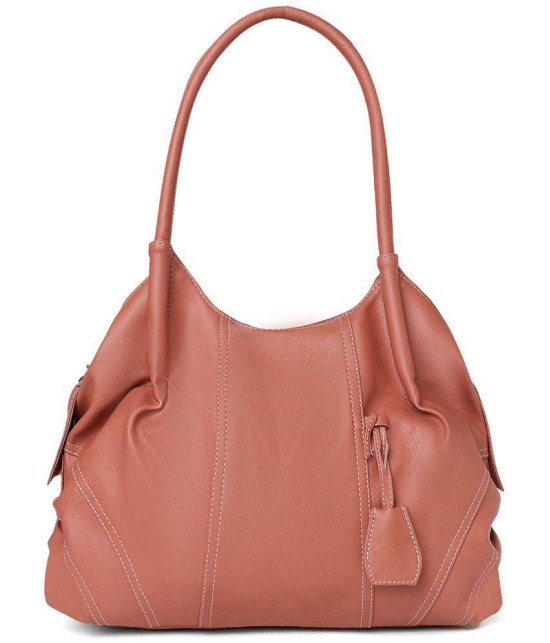 Fostelo - Rose Gold PU Shoulder Bag - Rose Gold