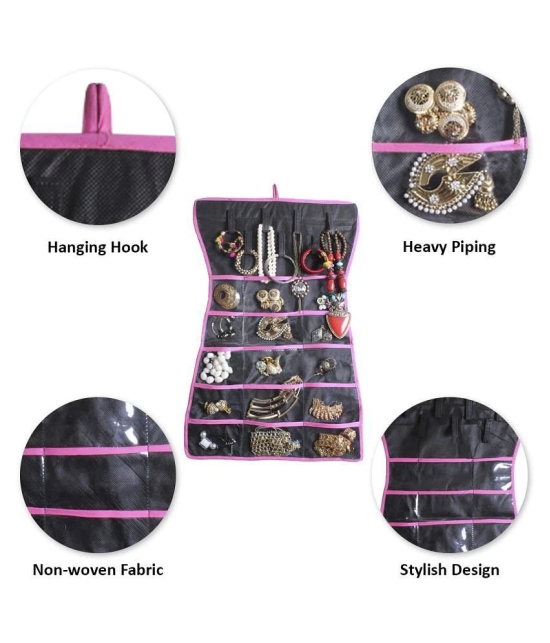 PrettyKrafts Hanging Wardrobe Organizer with 15 Pokets, Organizes Socks, Undergarments, Belts, Ties, Scarfs