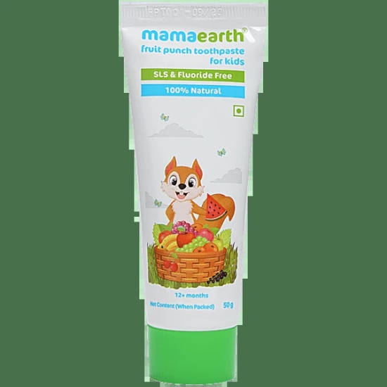 Mamaearth Fruit Punch Toothpaste, 50 Gm