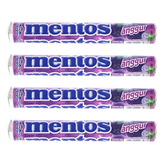 Imp Mentos Mentos Roll Grape, 29 Gm