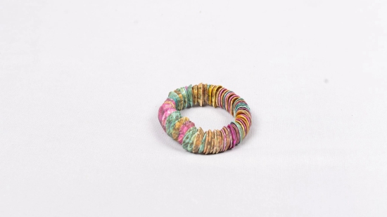 Colorful Seashell Bracelet