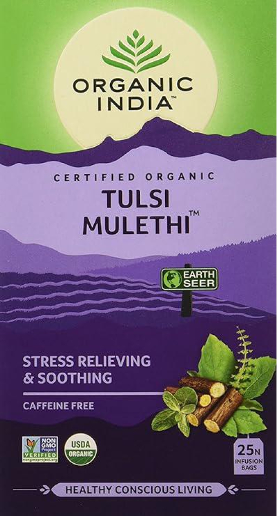 Organic India Mulethi Tea 25Tea Begs