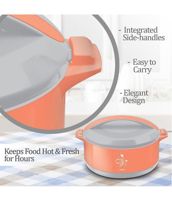 Milton Divine Jr Inner Steel Casserole Gift Set of 3, Blue - Orange