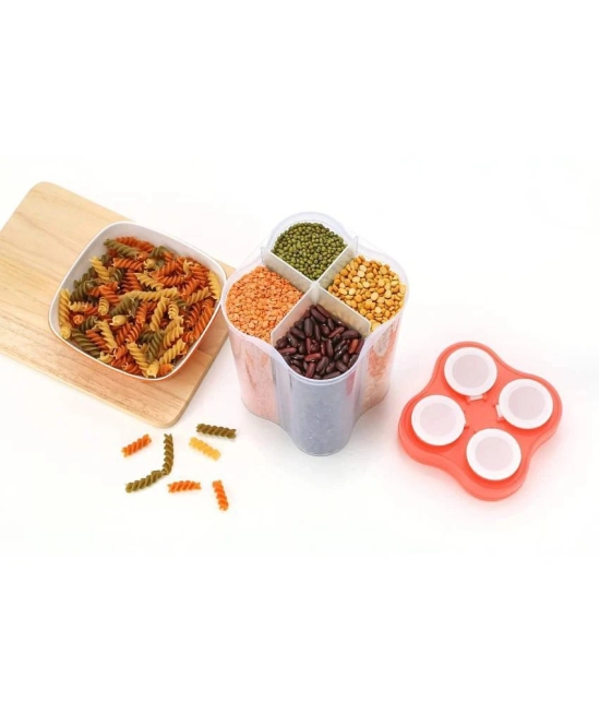 Analog kitchenware - Pink Polyproplene Spice Container ( Pack of 3 ) - Pink