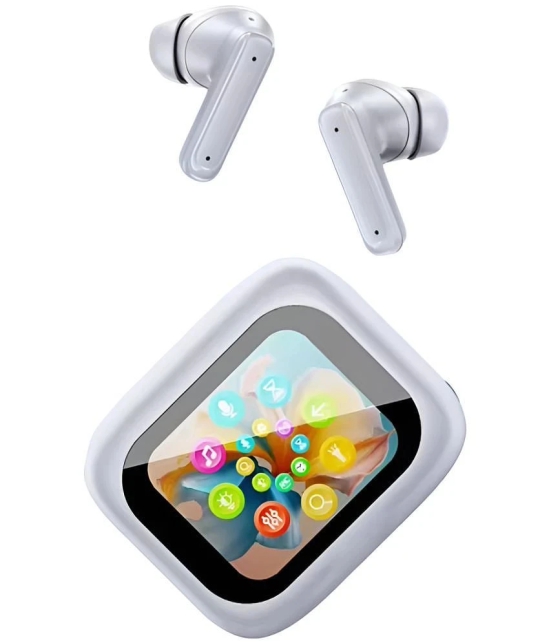 COREGENIX GENPODS Bluetooth True Wireless (TWS) In Ear 32 Hours Playback Active Noise cancellation IPX4(Splash & Sweat Proof) White