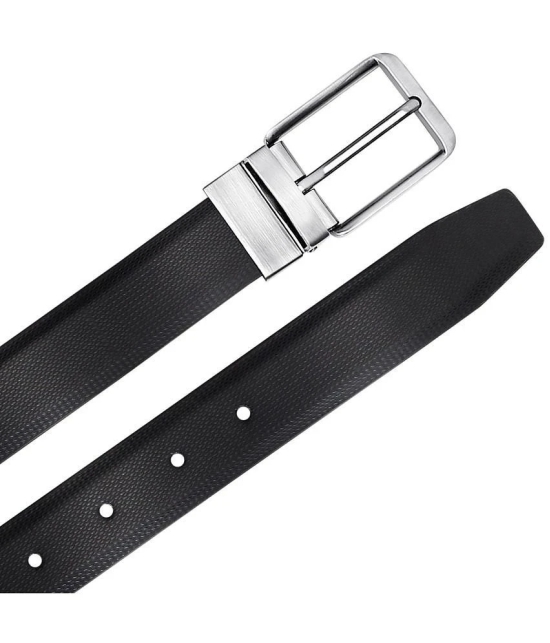 Creature - Black Leather Mens Formal Belt ( Pack of 1 ) - None