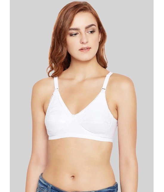 Bodycare White Cotton Non Padded Womens Everyday Bra ( Pack of 1 ) - None