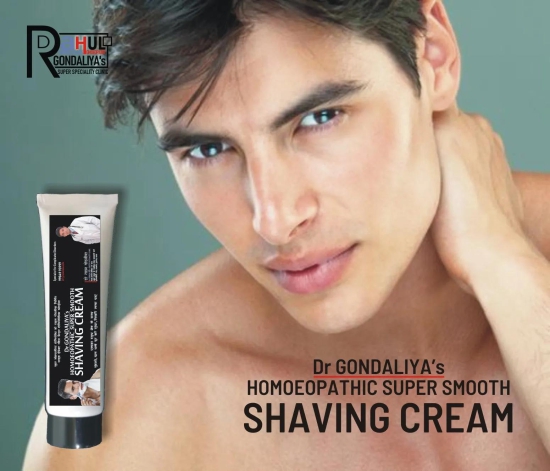 Dr GONDALIYA’s™ Homoeopathic Super Smooth Shaving Cream-200 gm