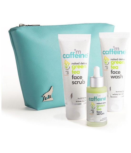 mCaffeine Summer Friendly Green Tea Face Purifying Kit