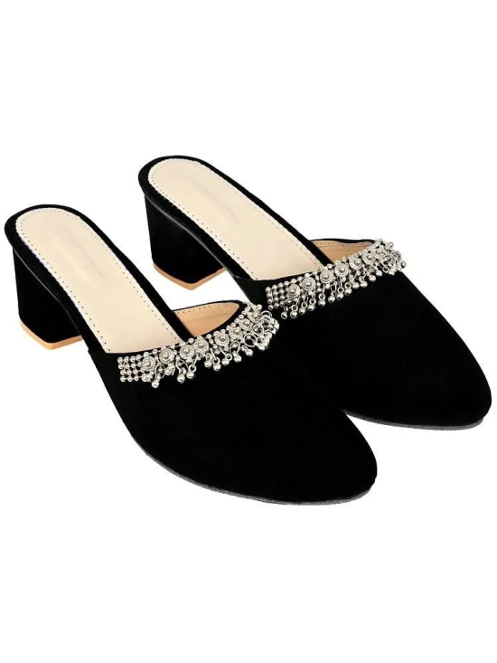 Altek Black Womens Ethnic Ballerinas - None