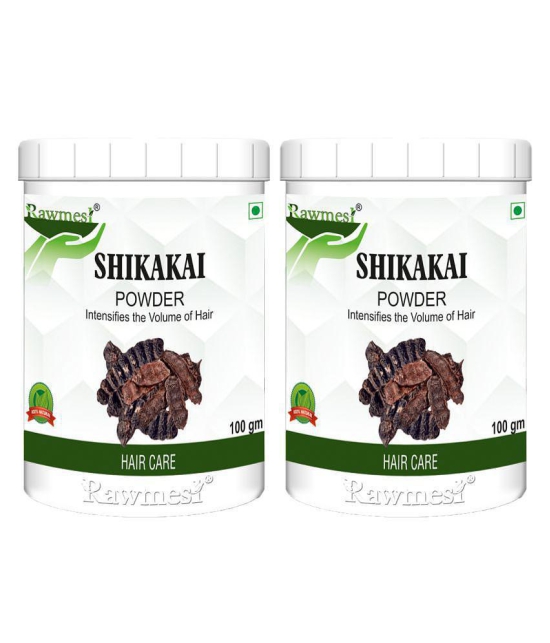 rawmest Shikakai Powder Hair Scalp Treatment 200 g Pack of 2