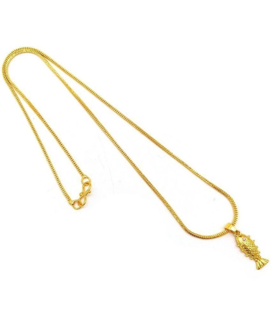 Jewar Mandi - Gold Pendant ( Pack of 1 ) - Gold