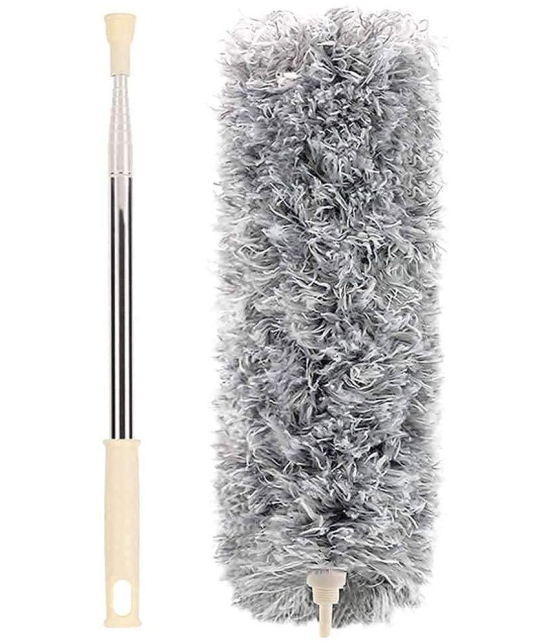 GEEO - Dust Mop ( Adjustable Handle ) - Light Grey