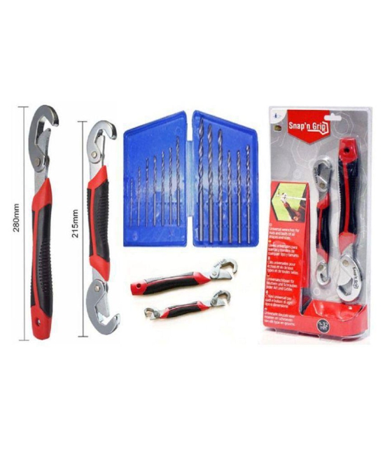 Shopper 52 Adjustable Wrench Set of 15 Pc