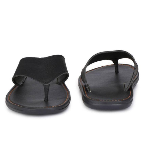 Leeport Black Flip Flops - 7