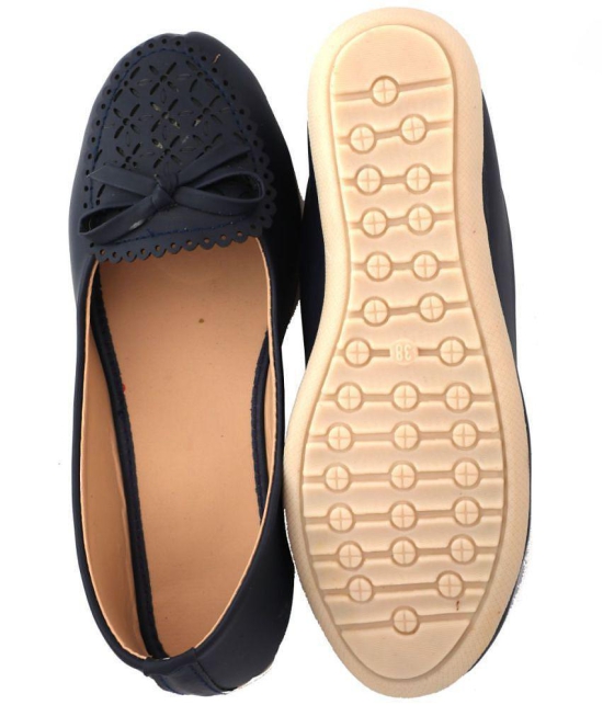 Anjaneya Creations Black Ballerinas - None