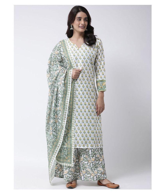 Hangup White Chanderi Dupatta