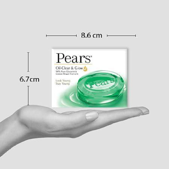 Pears Oil-Clear & Glow Soap 75 Gms