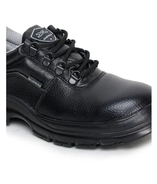 Liberty Low Ankle Black Safety Shoes - 8