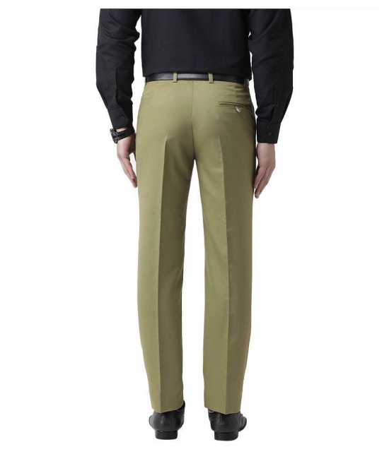 Hangup Green Regular -Fit Trousers - None