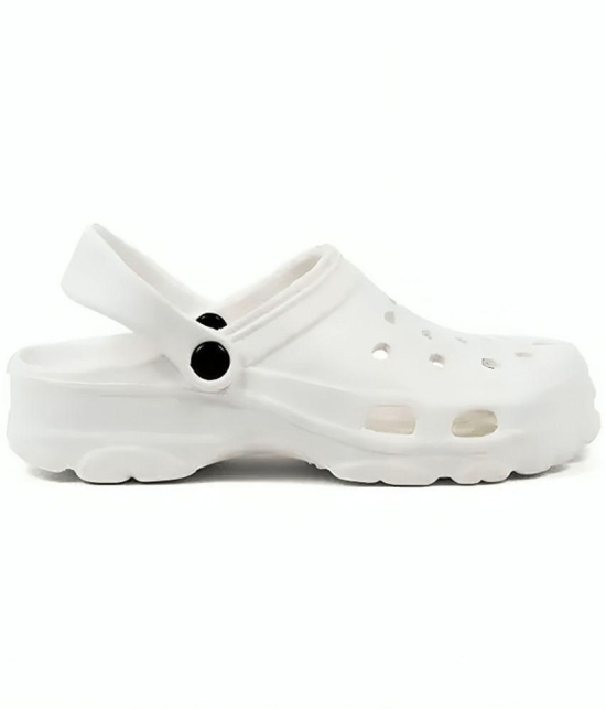 Secritas - White Mens Clogs - None