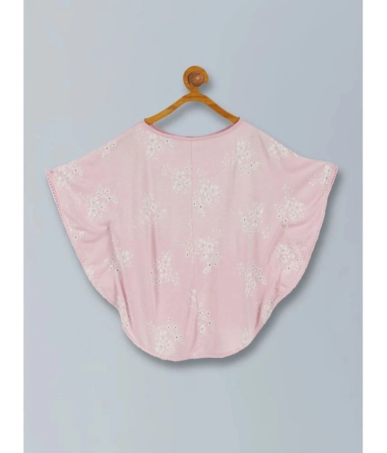 PLUM TREE Pink Viscose Girls Top ( Pack of 2 ) - None