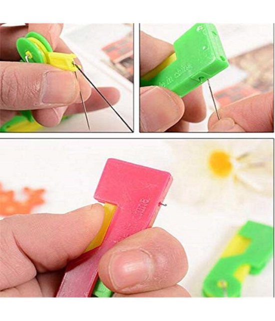 AUTOMATIC NEEDLE THREADING DEVICE - Multicolor