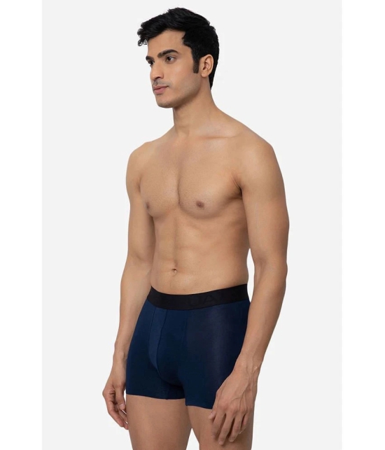 Fuaark Navy Blue Modal Mens Trunks ( Pack of 1 ) - None