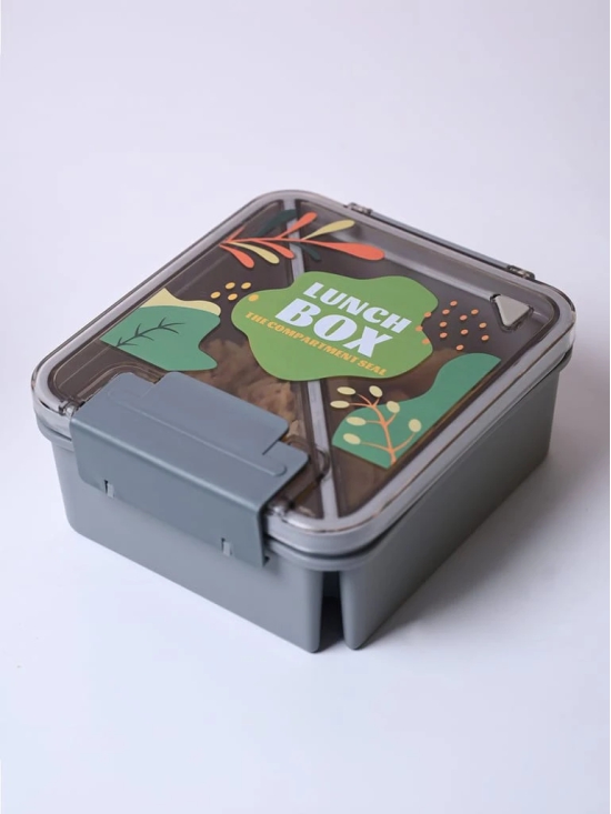 Grey Lunch Box Set - Minimalist and Modern