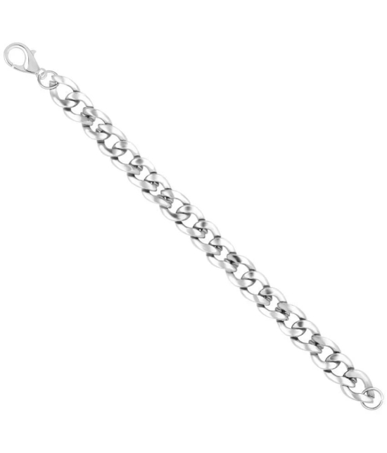 Silver Shine - Silver Bracelet ( Pack of 1 ) - None