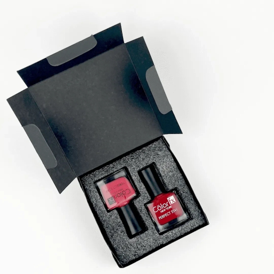 Color Fx Valentine love Duo Perfect Stay Nail Enamel Pack of 2