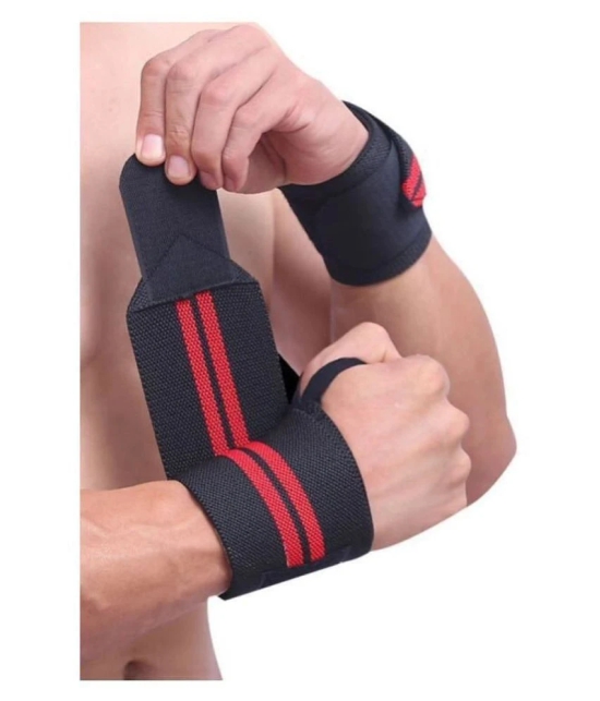 Wrist Wraps Professional Grade with Thumb Loops Wrist Support for Men and Women - M