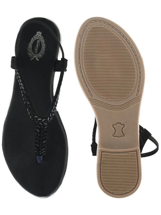 Shoetopia Black Womens Flats - None