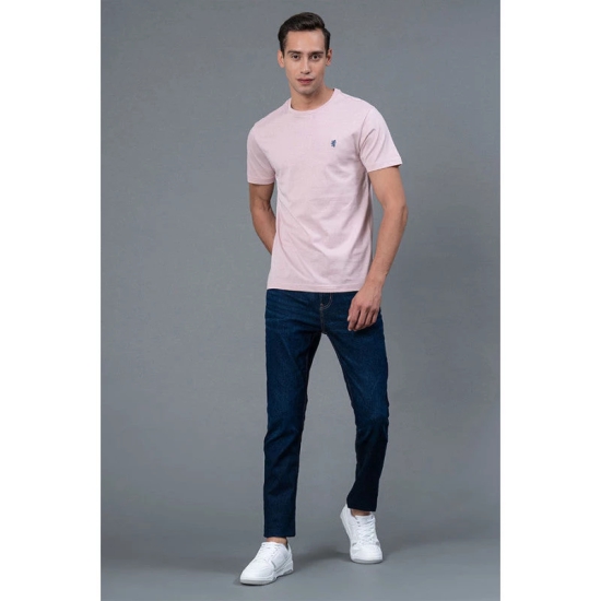 RedTape Lt. Pink  Men's T-Shirt | Half Sleeves T-Shirt | Casual Cotton T-Shirt