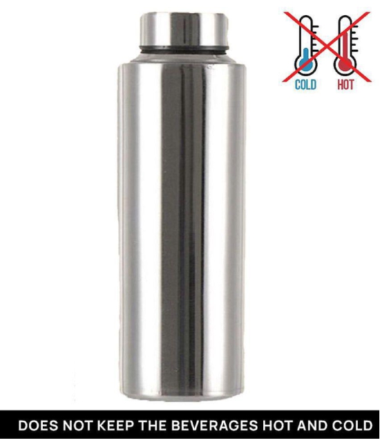 SHB Stainless Steel Fridge Bottle/ Silver 1000 mL Steel Water Bottle set of 1