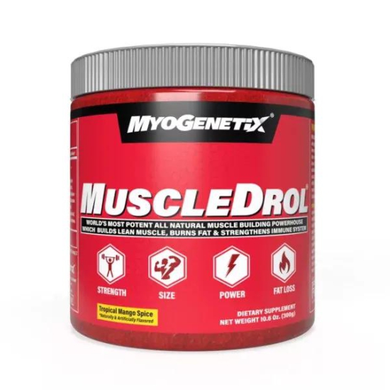 Myogenetix Muscledrol-60 Servings / Tropical Mango Spice