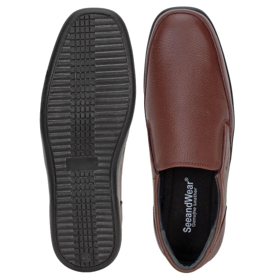 SeeandWear Pure Leather Formal Slip On Shoes For Men