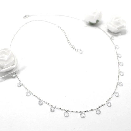 Silver Valentine Zircon Queens Set