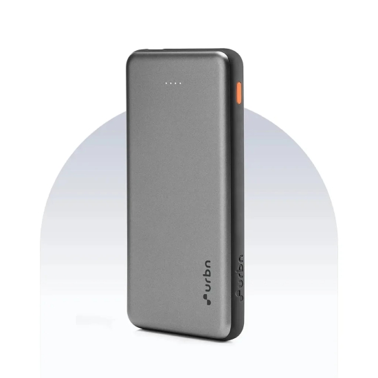 10000 mAh 12W Razor Power Bank-Grey