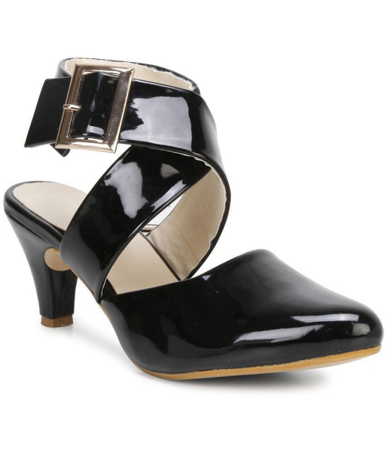 Saheb - Black Women's Sandal Heels - None