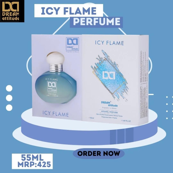 DREAM attitude Icy Flame Perfume: Bold Fusion of Cool and Fiery Sophistication-120