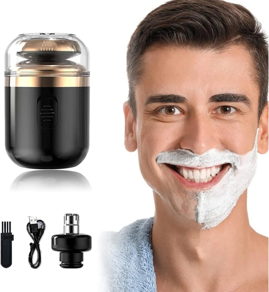 ORIGINAL Beard Mini Shaver - Rechargeable Shaver-Black