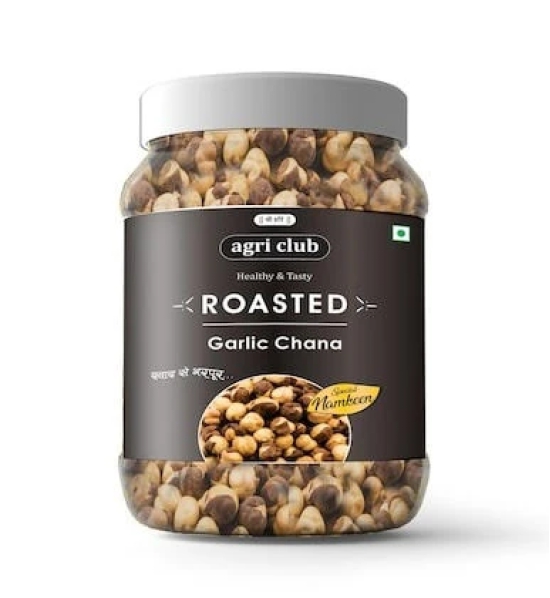 Agri Club Roasted Garlic Chana, 350 gm