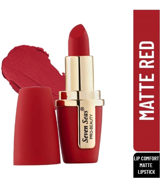 Seven Seas Lip Comfort Velvet Matte Lipstick (Matte Red)